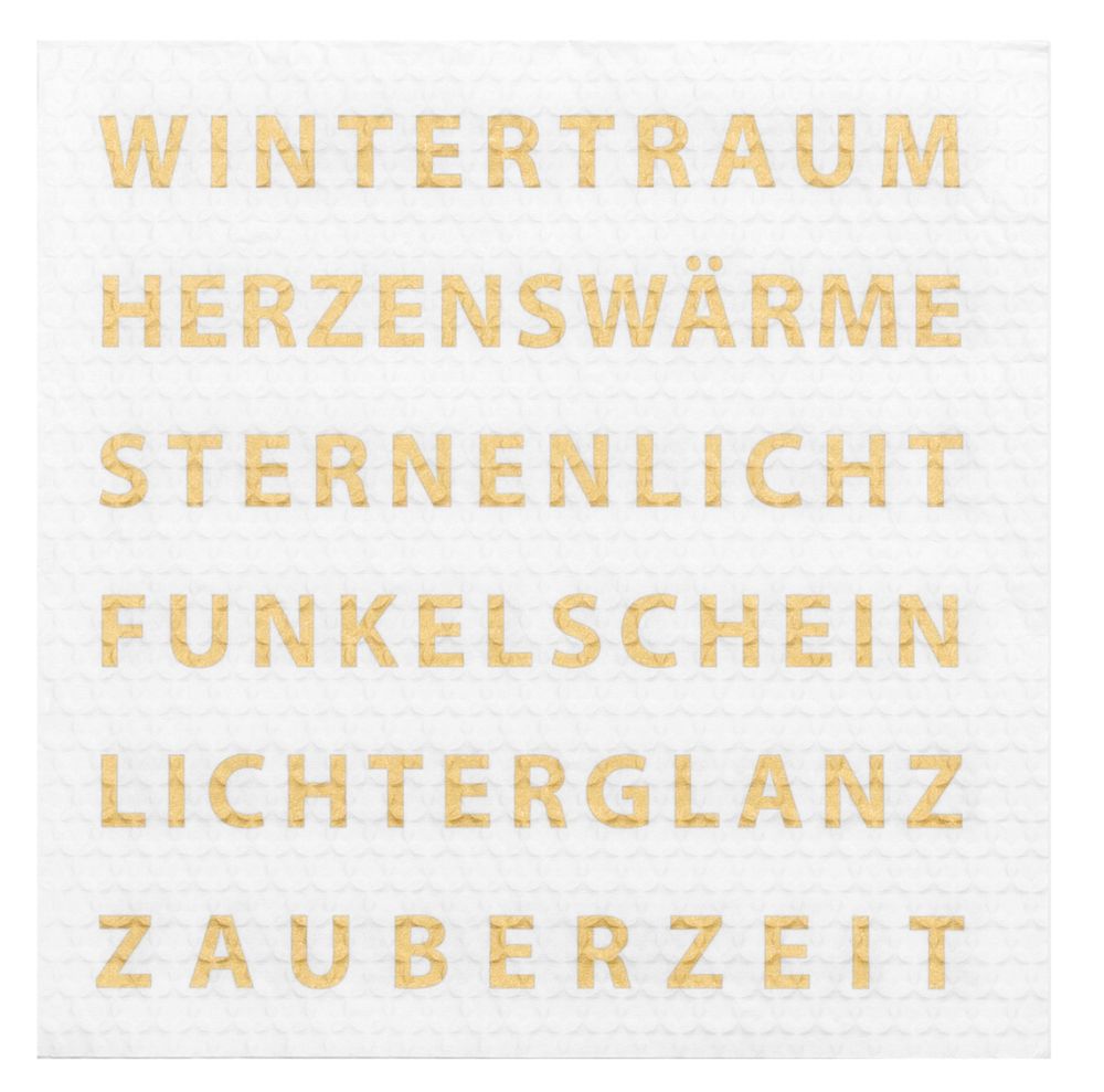 Serviette "Wintertraum"