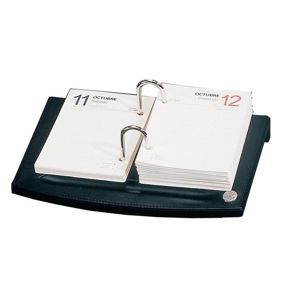 Kalender Leder Black