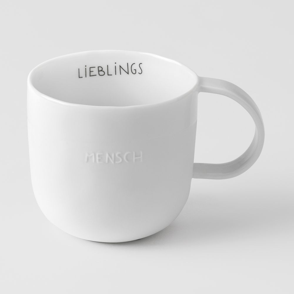 Guten Morgen. Tasse "Lieblingsmensch"