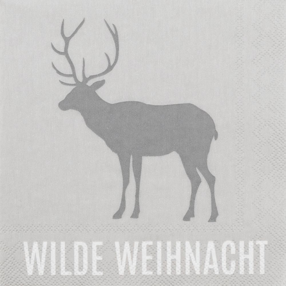 Cocktailserviette "Wilde Weihnacht"