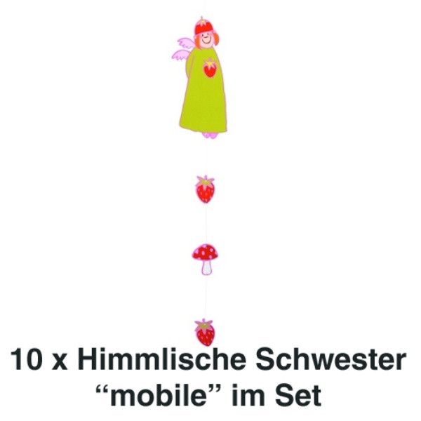 Himmlische Schwestern Mobile Pauline 10er Set