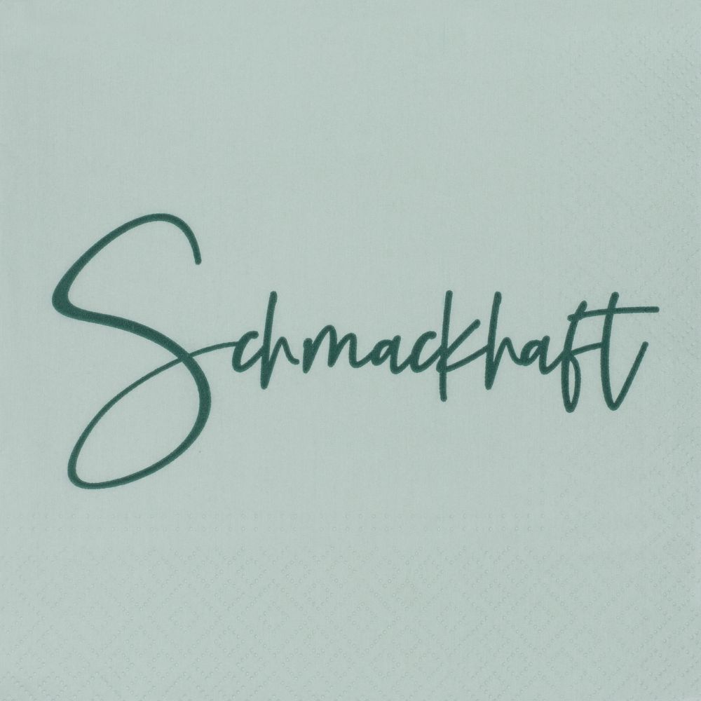 Serviette "Schmackhaft"