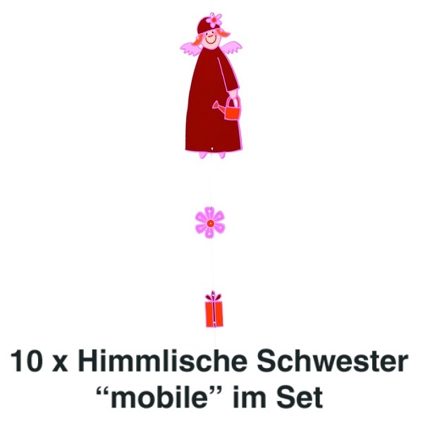 Himmlische Schwestern Mobile Florentine 10er Set