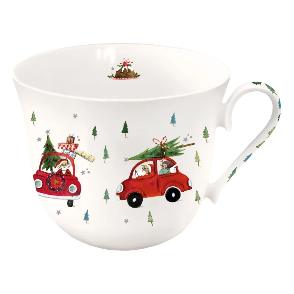 Tasse Weihnachtsauto