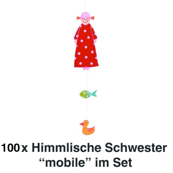 Himmlische Schwestern Mobile Rosine 100er Set