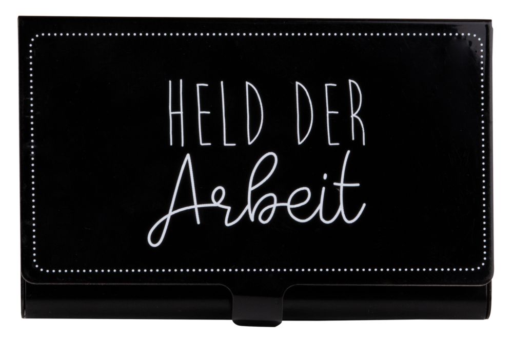 Visitenkartenetui "Held der Arbeit"