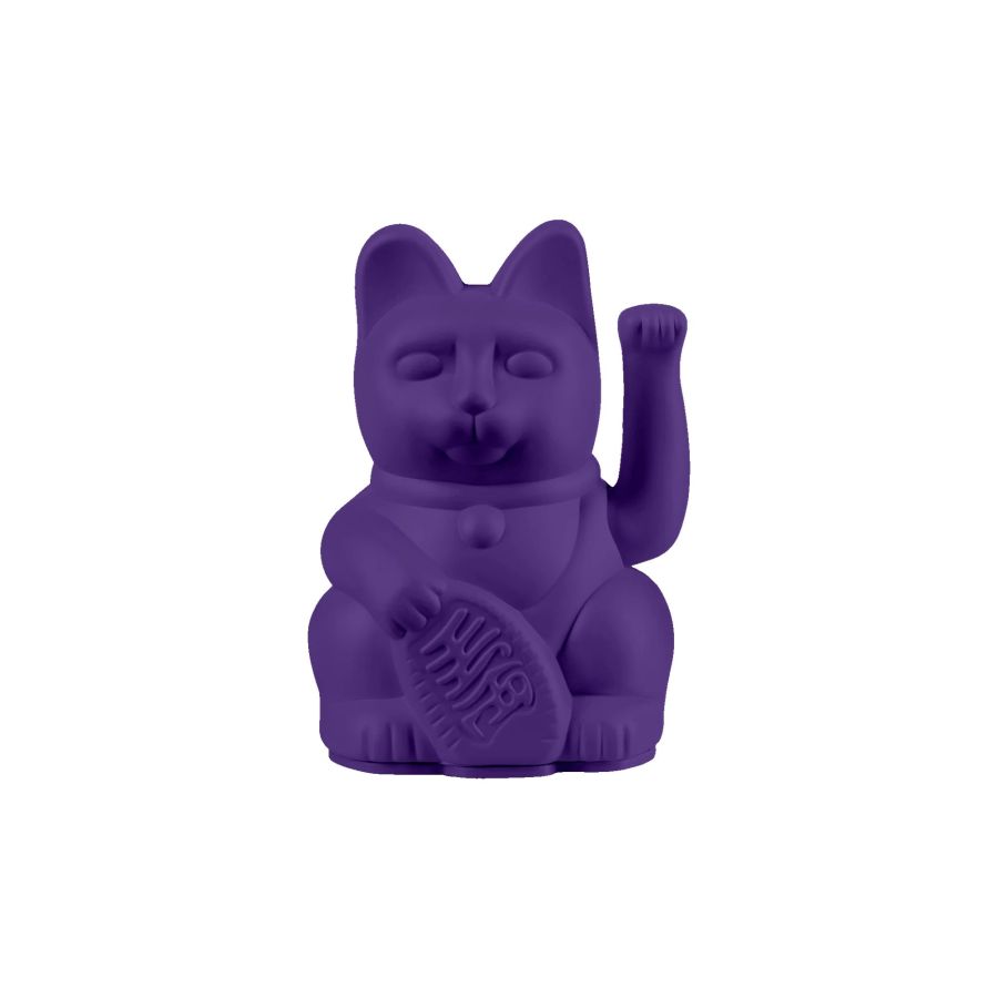 Mini Winkekatze "Lucky Cat Violet"