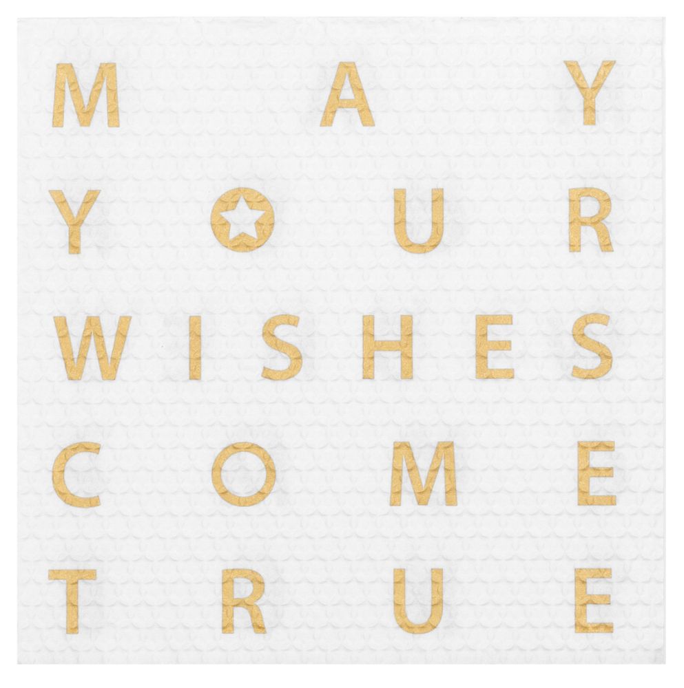 Serviette "May your wishes"