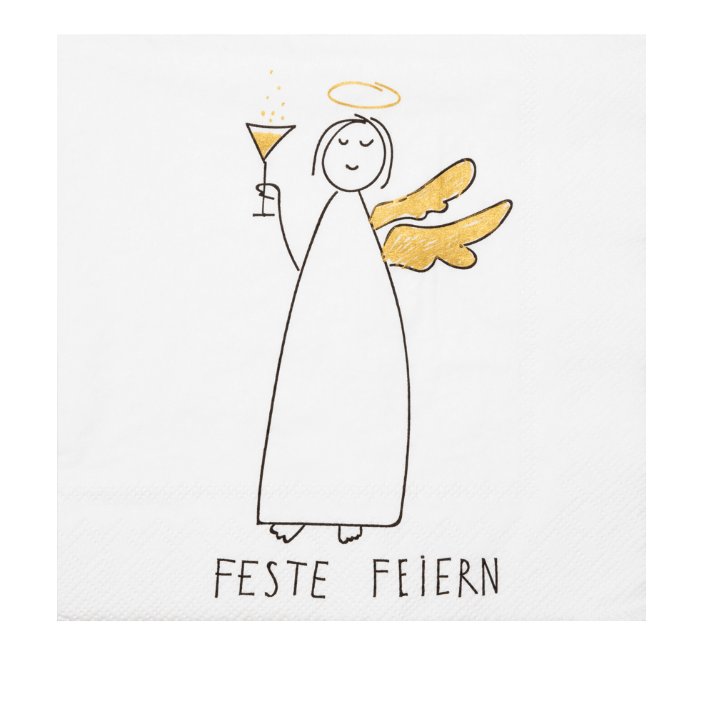 Serviette "Feste feiern"