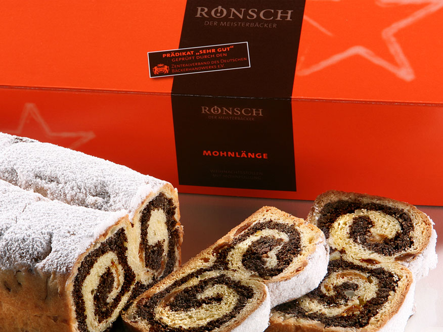 Mohnstollen vom Meisterbäcker - 1150 g