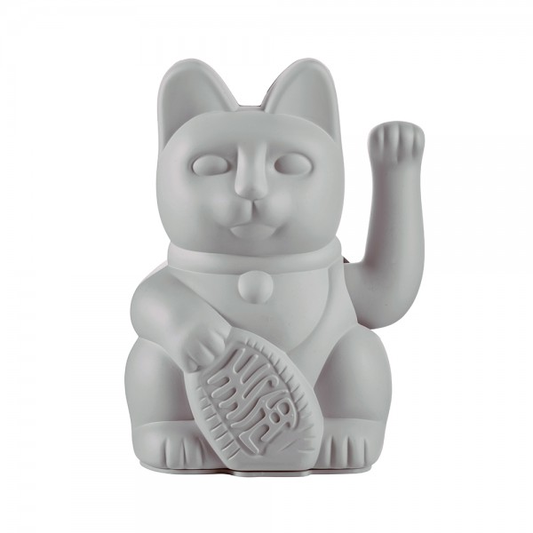 Winkekatze "Lucky Cat Grey"