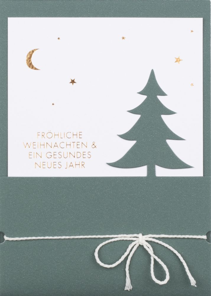 Winterkarte "Fröhliche Weihnachten"