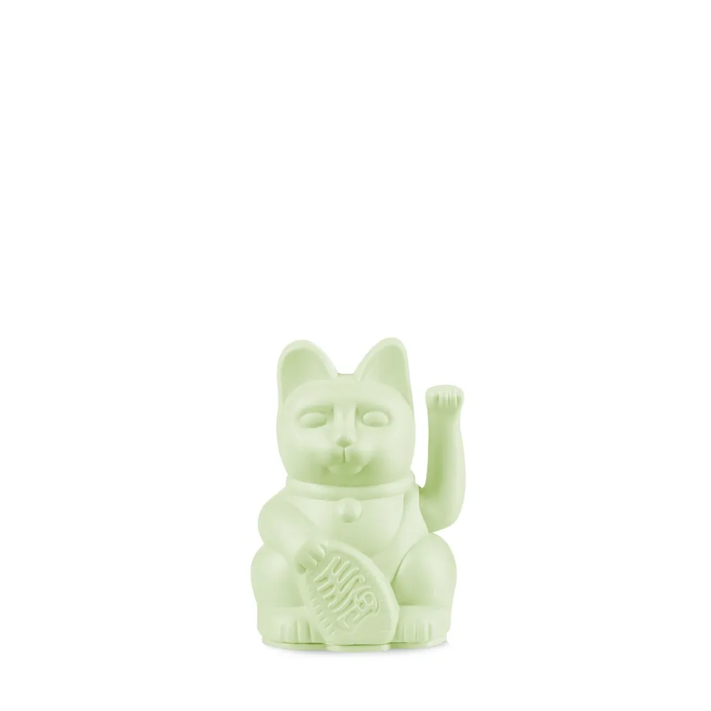 Mini Winkekatze "Lucky Cat Light Green"