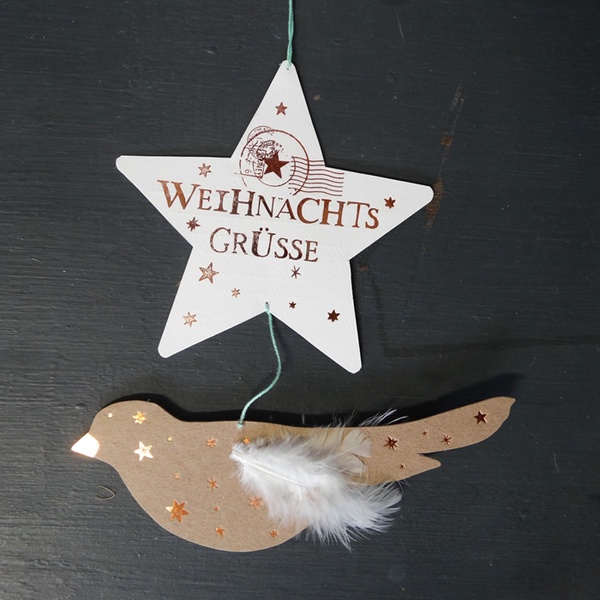 Winter Luftpost "Weihnachtsgrüsse"