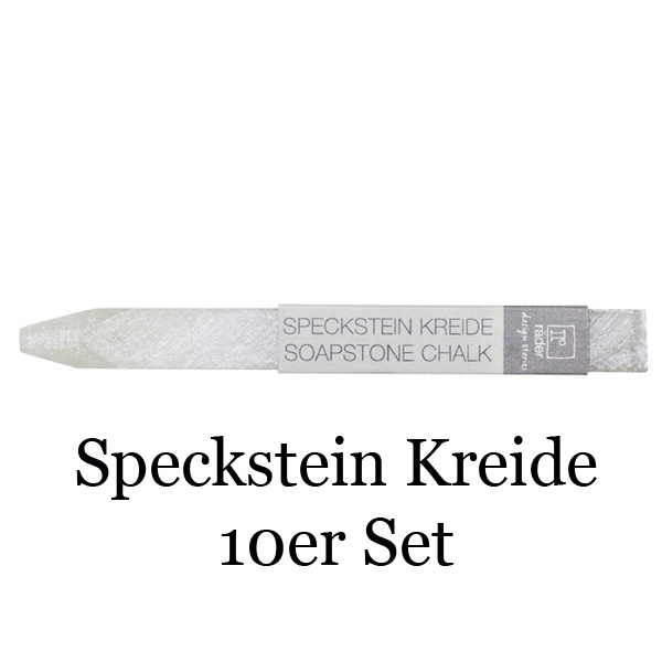 Poesie et Table Specksteinkreide für Küchentafeln im 10er Set