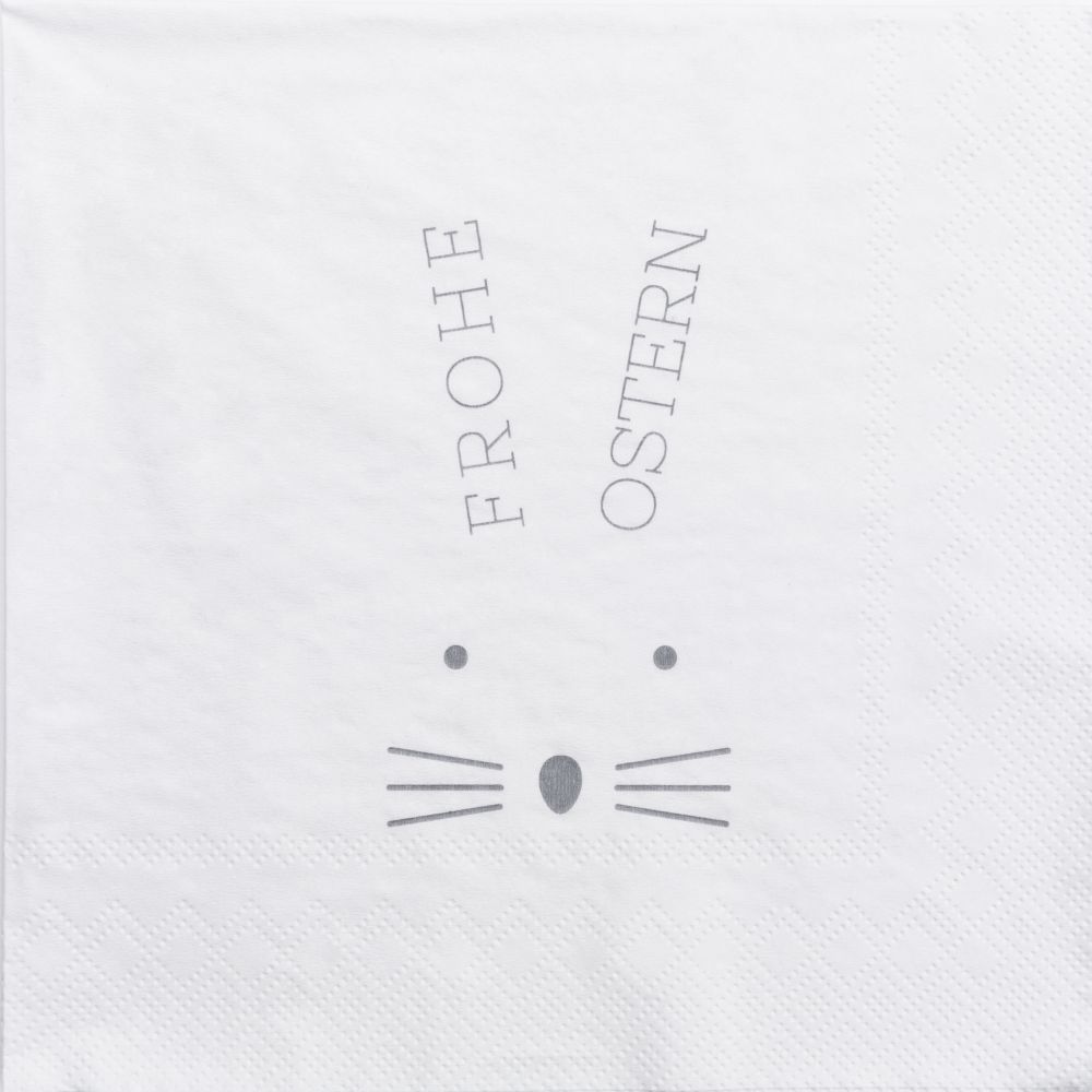 Serviette "Frohe Ostern"