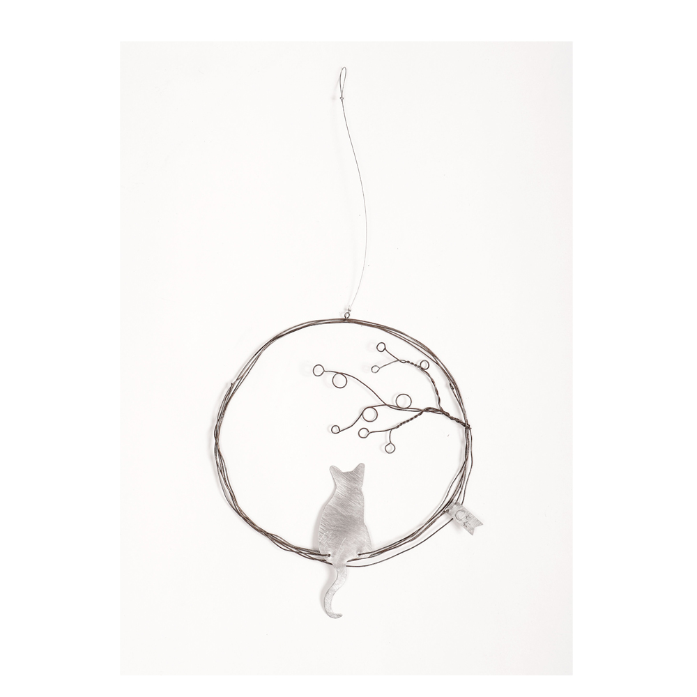 Traum Ornament Katze mit Baum