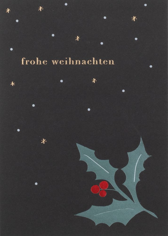 Weihnachtspost "Frohe Weihnachten"