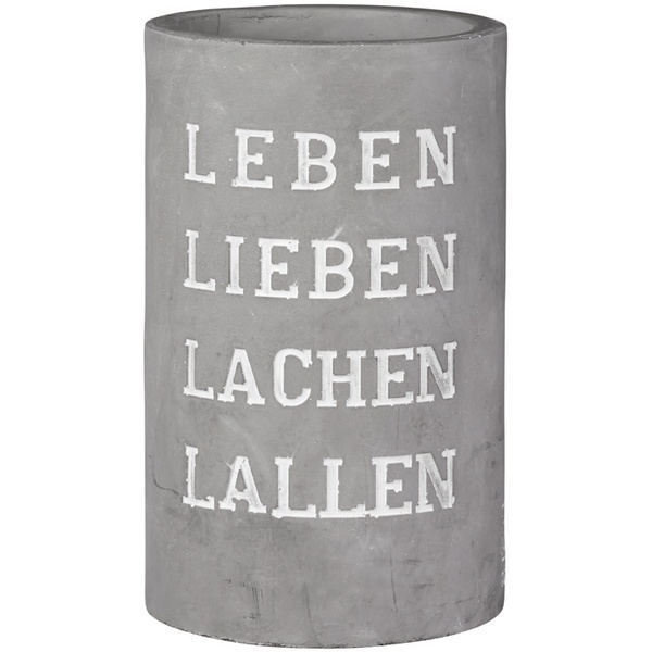 Vino Beton Weinkühler "Leben Lieben Lachen Lallen"