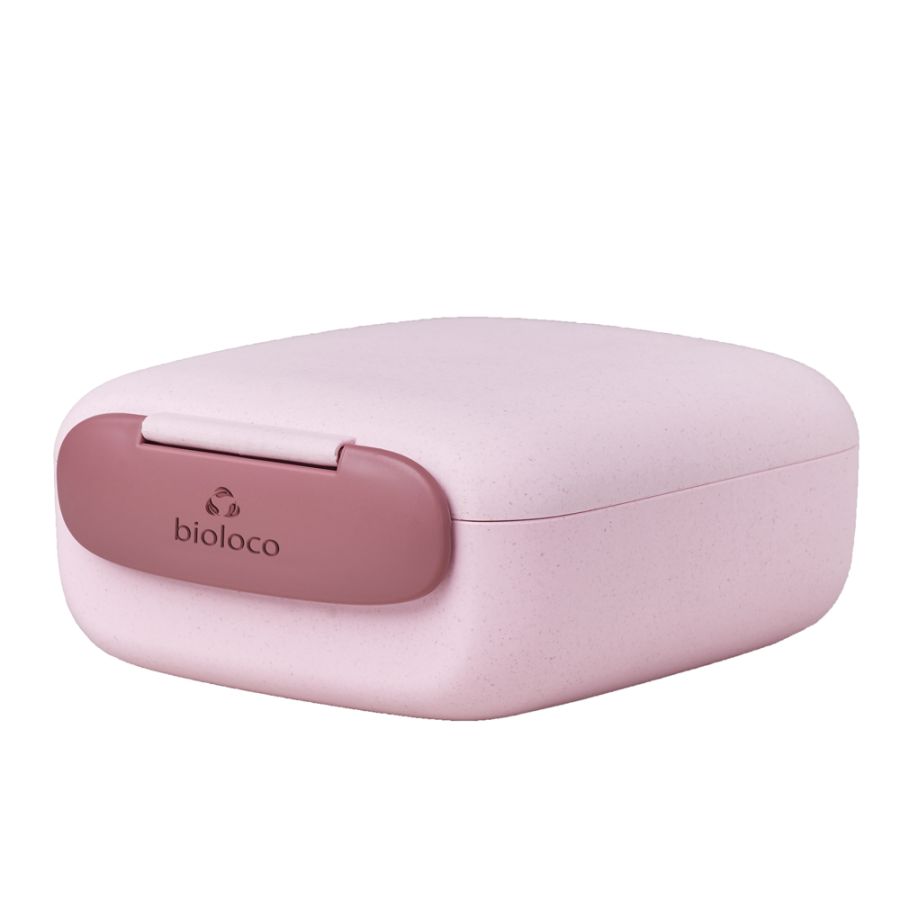 Bioloco plant lunchbox mini square "rose"