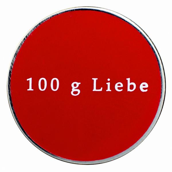 Gourmetpin Motiv - "100g Liebe"