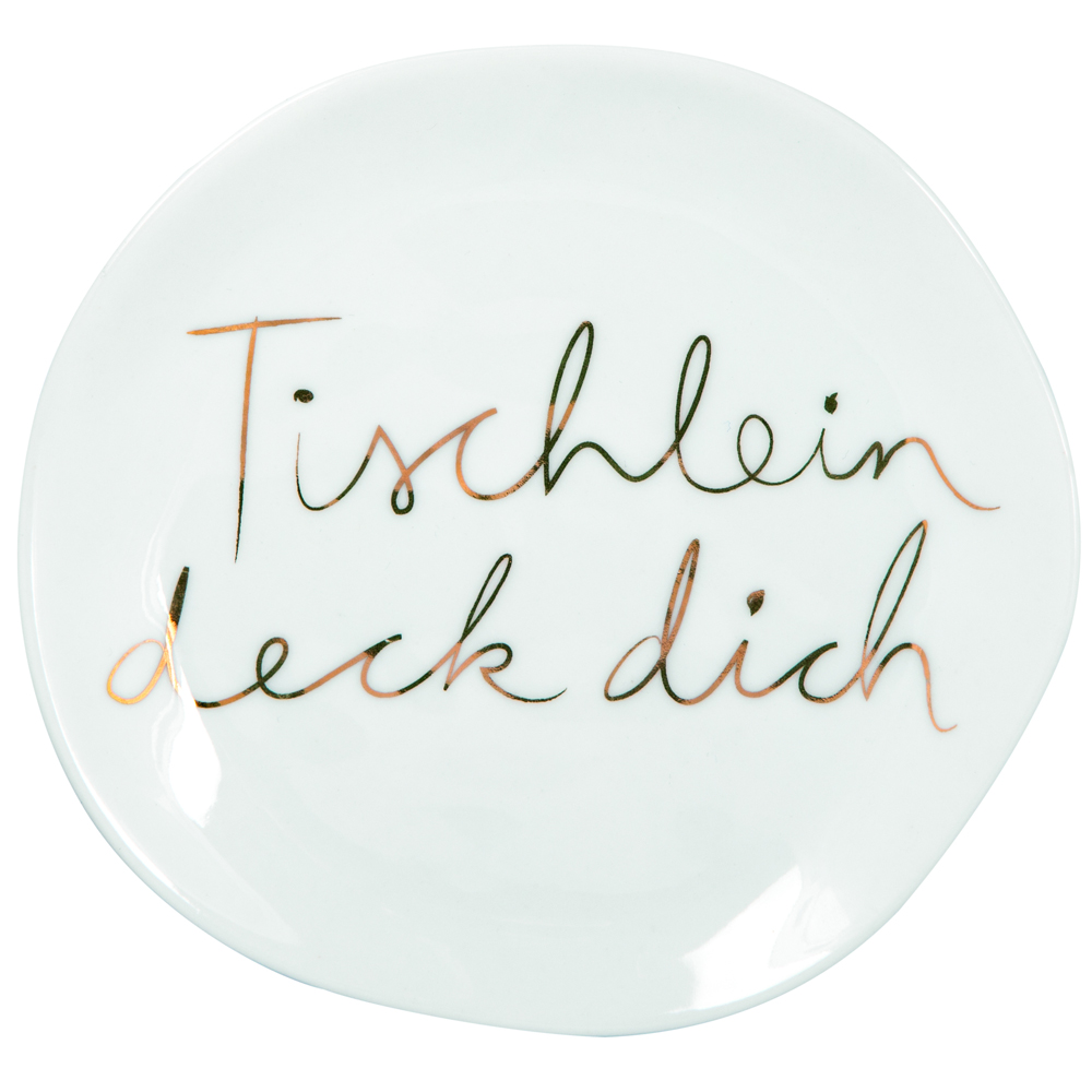 Mix & Match Teller "Tischlein deck", klein