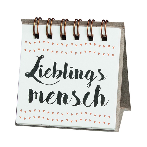 Kleine Botschaften "Lieblingsmensch"