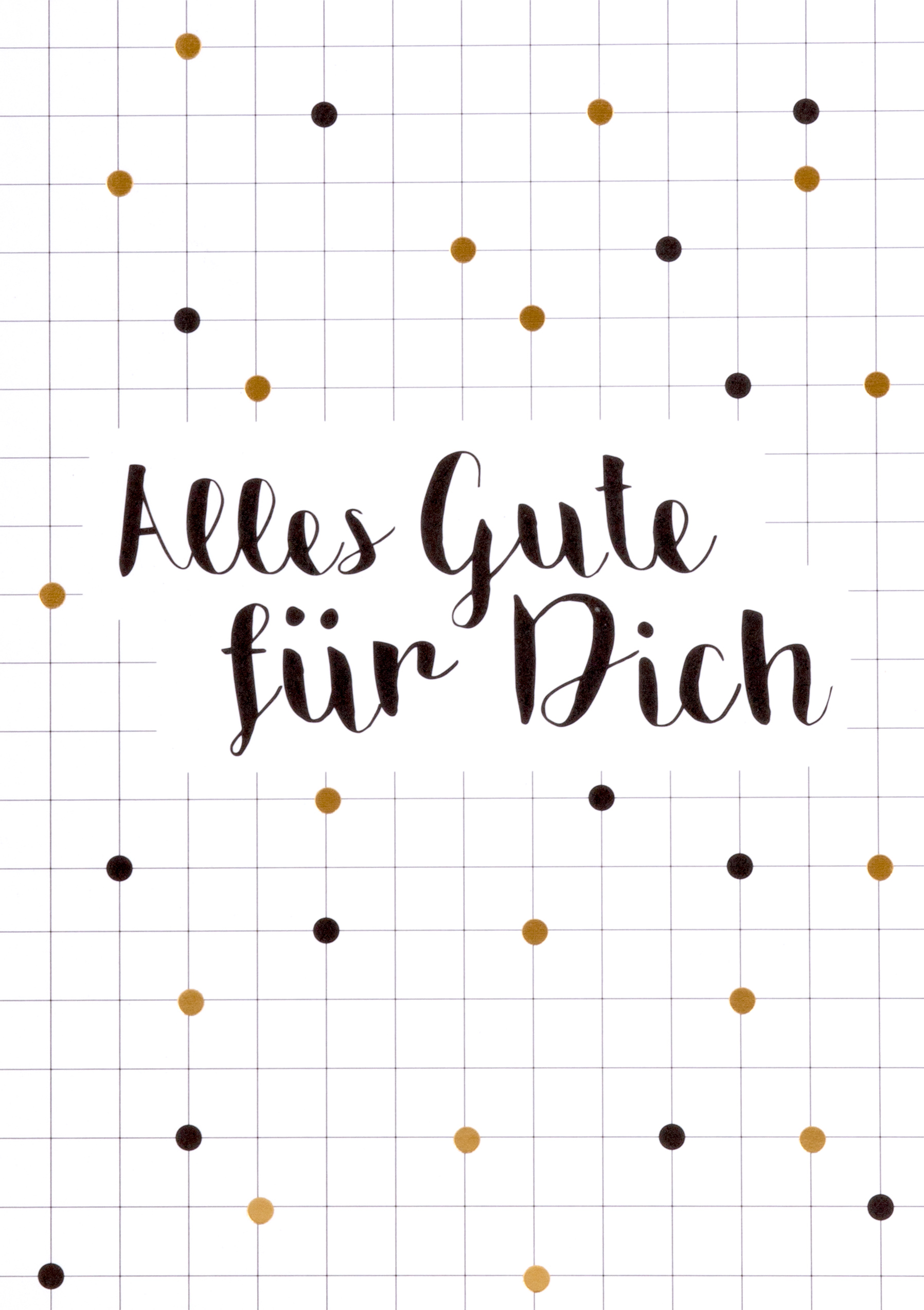 Partykarte "Alles Gute für Dich"