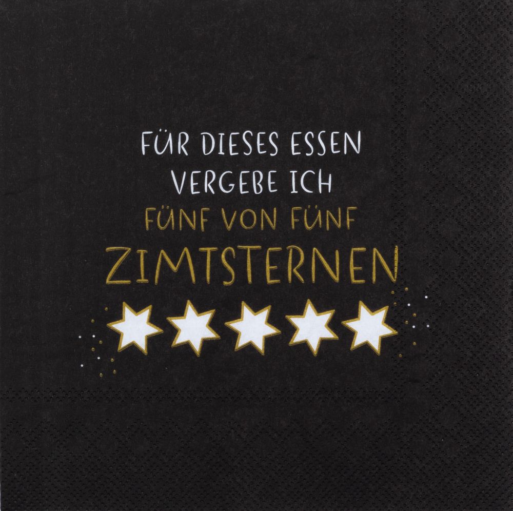 Serviette "Zimtsterne"