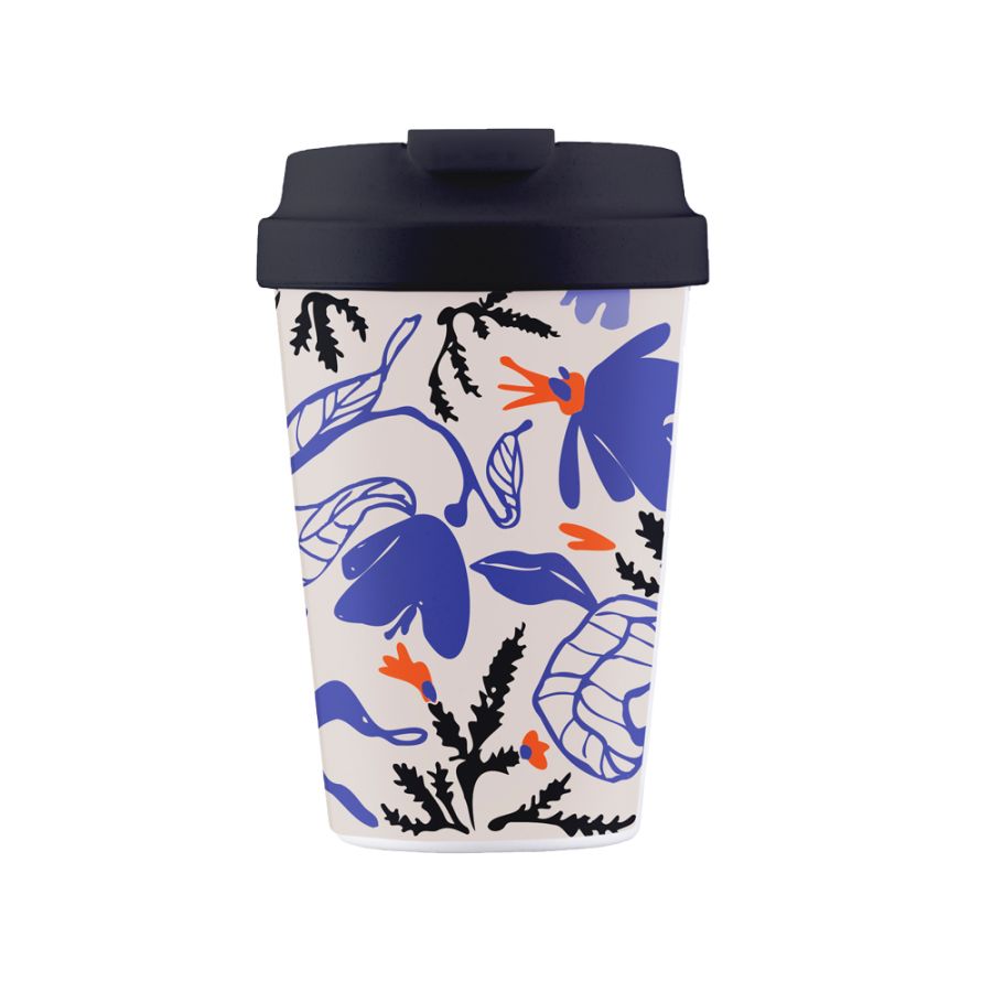 To-Go-Becher Bioloco easy cup "black fern"