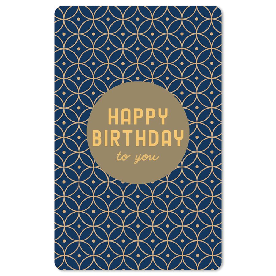 Lunacard Postkarte "Happy Birthday to you"