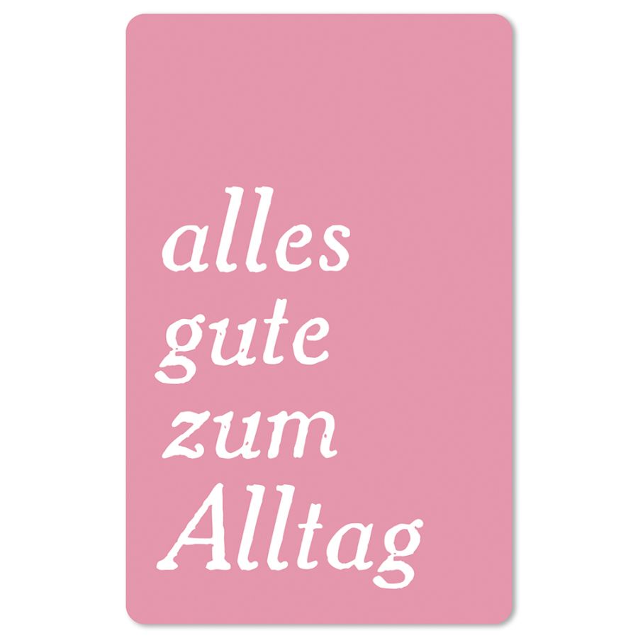 Lunacard Postkarte "Alltag"