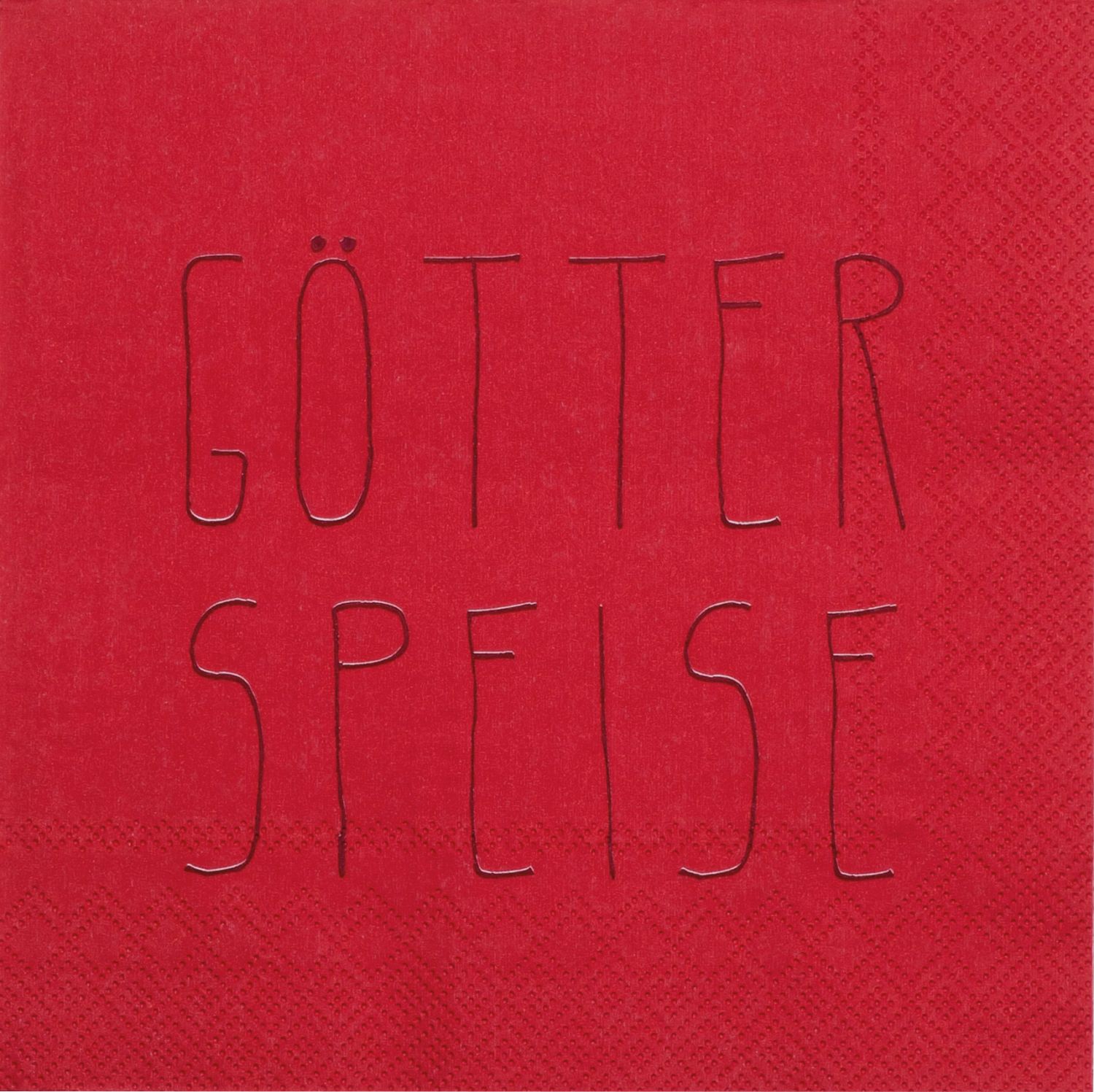 Serviette "Götterspeise"