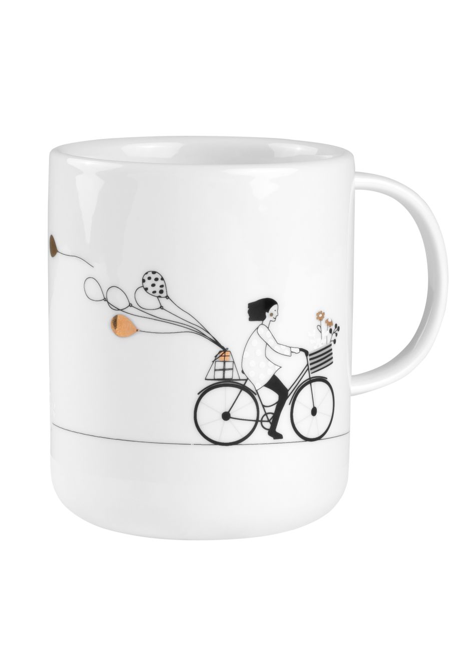 Geschenktasse Radfahren