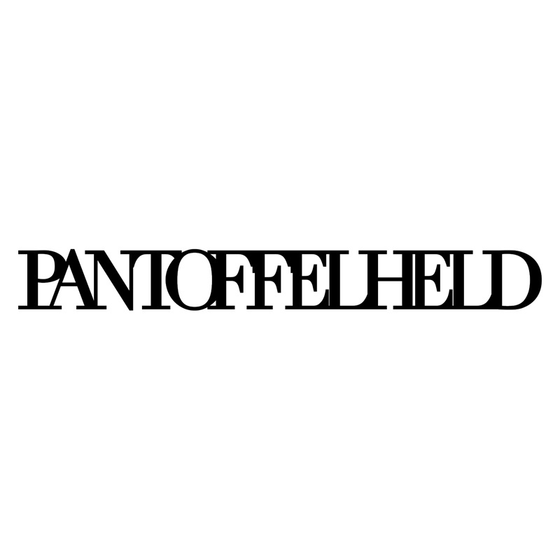 WortGUT "Pantoffelheld", schwarz