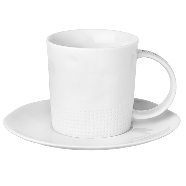 Tasse mit Untertasse "Zeit für mich"