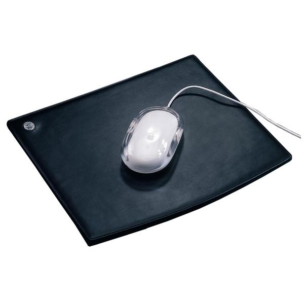 Mousepad Leder Black