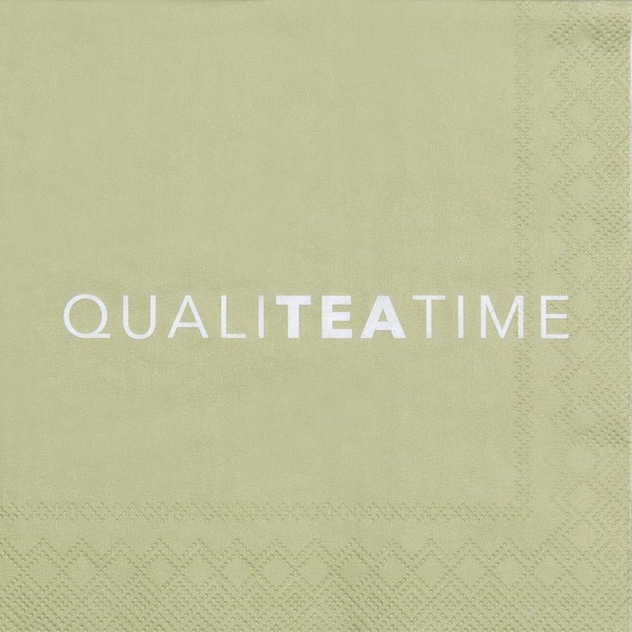 Cocktailservietten "Qualiteatime"